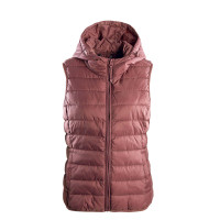Damen Weste - Newtahoe Hood - Rose / Brown