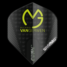 Dart Flights Winmau MvG PRISM DELTA schwarz