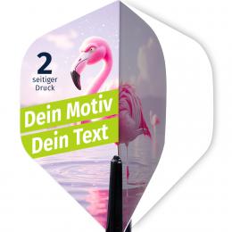 Dartflights personalisieren - 2 Seitig - bedruckt 4-farbig mit hochwertigem Druck 8 Sets Flights (24 St?ck)