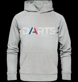 Darts Hoodie Premium grau M (Medium)