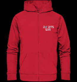 Darts Sport Edition Kapuzenzipper mit Rei?verschluss - rot M