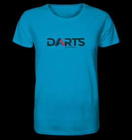 Darts Sport Edition T-Shirt azurblau M (Medium)