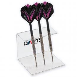 Dartst?nder Proud-X Acryl ? Dart Display f?r 3 Dartpfeile DARTS Sport Edition - PREMIUM