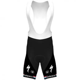 DECEUNINCK QUICK-STEP Luxemburg Meister 2020, für Herren, Größe S, Radlerhose, F