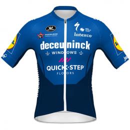 DECEUNINCK QUICK-STEP PRR Summer 2021 Kurzarmtrikot, für Herren, Größe XL, Rennr