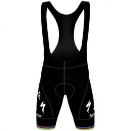 DECEUNINCK QUICK-STEP PRR Weltmeister 21 kurze Trägerhose, für Herren, Größe L,