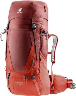 Deuter Futura Air Trek 45 + 10 SL Damen Rucksack (5574 redwood/lava)