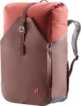 Deuter Xberg 25 Fahrradtasche & Rucksack 2in1 (6507 raisin/caspia)