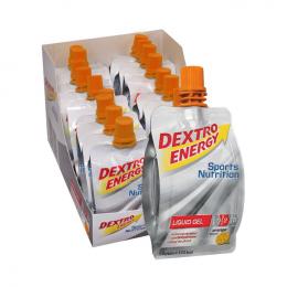 DEXTRO ENERGY Liquid Gel Orange 18 Stck./Karton, Energie Gel, Sportlernahrung