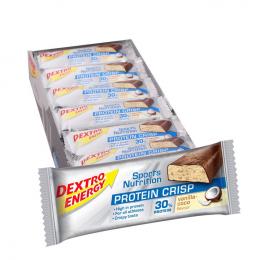 DEXTRO ENERGY Protein Crisp Vanilla-Cocos 24 Stck. Riegel, Energie Riegel, Sport