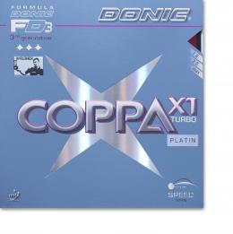 Donic Coppa X1 Turbo Platin - Tischtennis Belag