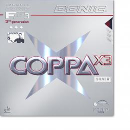 Donic Coppa X3 Silver - Tischtennis Belag