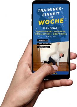 Download (KW 17) - Hometraining: Ausdauer, Mobilisation, Kräftigung (Handball)