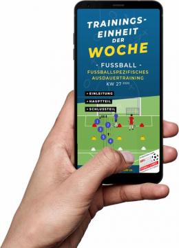 Aktuelles Angebot für Download (KW 27) - Fussballspezifisches Ausdauertraining (Fußball) aus dem Bereich Sportartikel > Athletik > Fußball, Fussball > Trainingsübungen > Downloads > Trainingseinheit der Woche - jetzt kaufen.