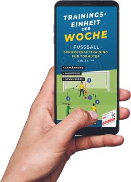 Aktuelles Angebot für Download (KW 34) - Sprungkrafttraining für Torhüter (Fußball) aus dem Bereich Sportartikel > Athletik > Fußball, Fussball > Trainingsübungen > Downloads > Trainingseinheit der Woche - jetzt kaufen.