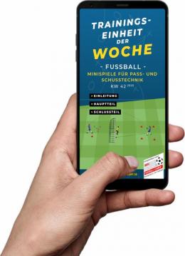 Download (KW 42) - Minispiele für Pass- und Schusstechnik (Fußball)