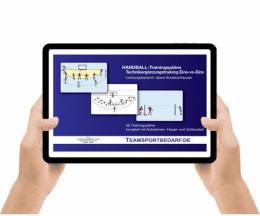 Download Trainingspläne (135 Übungsvarianten) - Technikergänzungstraining 1 vs 1 Handball