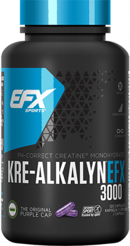 EFX Kre-Alkalyn 3000 - 120 Kapseln á 750mg