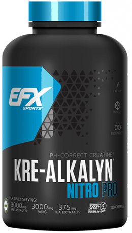 EFX Kre-Alkalyn Nitro Pro - 120 Kapseln