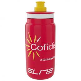 ELITE Fly 550 ml Cofidis 2021 Trinkflasche, für Herren, Fahrradflasche, Fahrradz