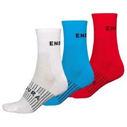 ENDURA Coolmax Race (Dreierpack) Radsocken, für Herren, Größe L-XL, Socken Radsp