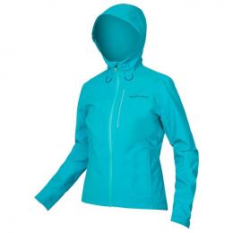 ENDURA mit Kapuze Hummvee Damen Regenjacke, Größe S, Radjacke, Regenbekleidung