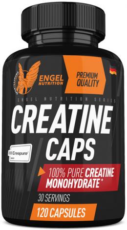 Engel Nutrition 100% Creapure Creatine Caps - 120 Kapseln