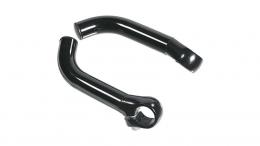 Ergotec Bar Ends 441 Aluminium SCHWARZ