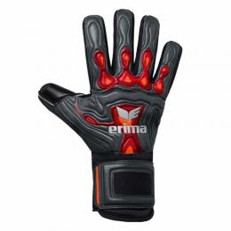 Erima FleX-Ray Hardground FS Torwarthadschuhe fiery coral/schwarz Gr. 4.0