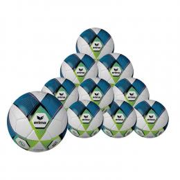    Erima Hybrid Trainingsball 2.0 10-er Ballpaket mykonos blue/lime Gr. 5
  