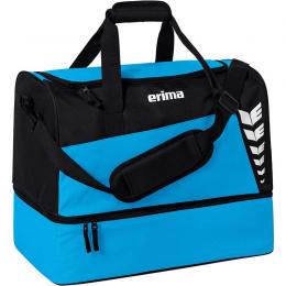 Erima Six Wings Sporttasche mit Bodenfach L Curacao / Schwarz Angebot kostenlos vergleichen bei topsport24.com.