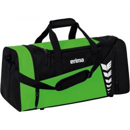 Erima Six Wings Sporttasche S Gr?n / Schwarz