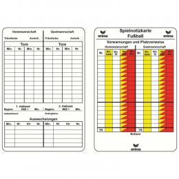     Erima Spielnotizkarten Fu�ball
  