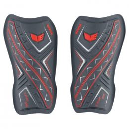 Erima X-Plate One Schienbeinschoner cool grey / fiery coral Gr. XL