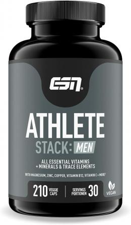 ESN Athlete Stack Men - 210 Kapseln