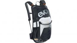 Evoc Stage Team 12L Rucksack BLACK-WHITE-NEON ORANGE