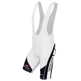 Fahrradhose, BOBTEAM Colors kurze Trägerhose, für Herren, Größe L, Radbekleidung