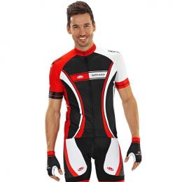 Fahrradtrikot, BOBTEAM Kurzarmtrikot tecPro50, für Herren, Größe S, Radbekleidun