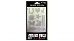 Fasi Reflex Sticker Tiere SILVER