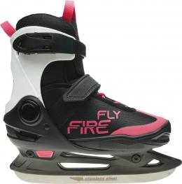 Firefly Alpha Soft Girl III verstellbarer Schlittschuh (37.0 - 40.0, 901 black/white/pink)