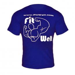 FitWelt T-Shirt Blau L