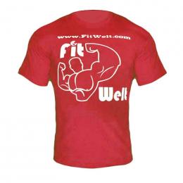 FitWelt T-Shirt Rot