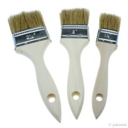 Flachpinsel 3er Set