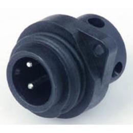 Flanschstecker 2polig, 16A, RS692