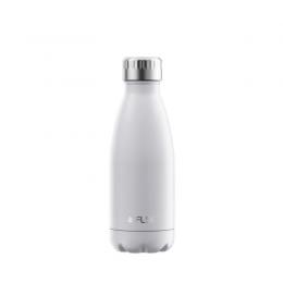 FLSK Edelstahl Trinkflasche | white 350 ml