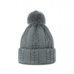 FootJoy Cable Knit Bobble | grey one size