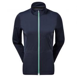 FootJoy HydroKnit Regenjacke Damen | Navy-Aqua XL