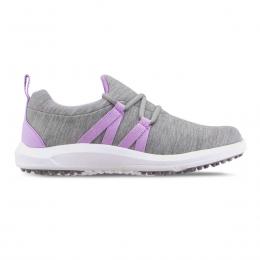 FootJoy Leisure Slip On Golf-Schuh Damen | grau-flieder EU 37 medium