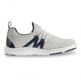 FootJoy Leisure Slip On Golf-Schuh Damen | silber-blau EU 40 medium