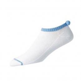 FootJoy ProDry Lightweight Pom Pom Golf-Socken Damen | weiß-himmelblau EU 36,5 - 40,5 Angebot kostenlos vergleichen bei topsport24.com.
